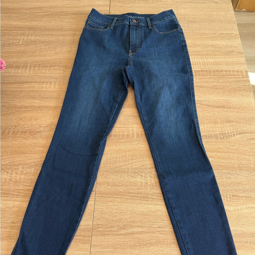 Mott & Bow High Rise Skinny Jane Jeans Anti-Flat Butt Leg-Lengthening - Picture 2 of 7